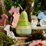 Poire empilable surprise en bois - Vilac