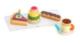 Service café gourmand en bois 15 pièces