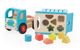 Camion de tri d’éveil en bois – Boîte à formes