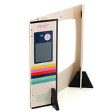 Télévision vintage en bois, jeu d’imitation et d’expression