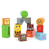 Cubes sonores en bois, La savane