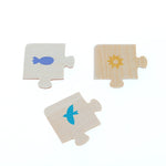 3 puzzles - Terre, mer et ciel