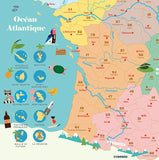 Carte de France magnétique Ingela P.A