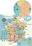 Carte de France magnétique Ingela P.A