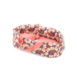 Couffin en tissu "Fleurs de nuit" 28 cm