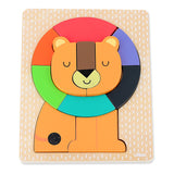 Puzzle / encastrement en volume lion - Andy Westface