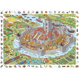 Puzzle 100 pièces - Le château fort
