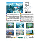 Puzzle 1000 pièces - Paysage Enneigé
