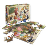 Puzzle 2 x 24 pièces - Vive l'école