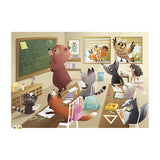 Puzzle 2 x 24 pièces - Vive l'école