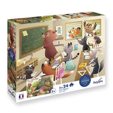 Puzzle 2 x 24 pièces - Vive l'école
