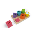 Puzzle en bois 6 cubes sensoriels