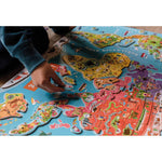 Puzzle Carte du monde magnétique