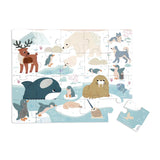 Puzzle Tactile 'Animaux Polaires' 20 pièces