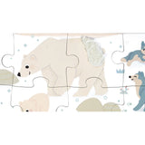 Puzzle Tactile 'Animaux Polaires' 20 pièces