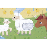 Puzzle Tactile 'La Ferme' 20 pièces