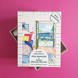 Par la fenêtre, la mer - Puzzle 500 pièces