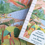 Balade entre ciel et terre - Puzzle 500 pièces