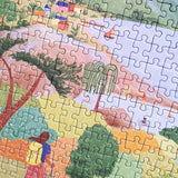Balade entre ciel et terre - Puzzle 500 pièces