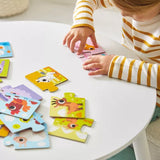 Puzzles parents et bébés animaux - Jeu d'association