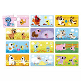 Puzzles parents et bébés animaux - Jeu d'association