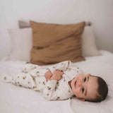 Pyjama Amalia Pommes jaune 6 mois