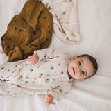 Pyjama Amalia Pommes jaune 6 mois