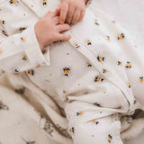 Pyjama Amalia Pommes jaune 6 mois