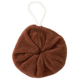 Fleur de douche bébé et enfant en éponge bambou