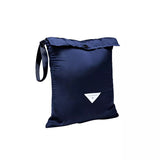 Capuche doudoune marine et écru effet mouton