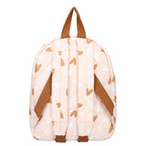 Sac à dos enfant - Coeurs rose/caramel
