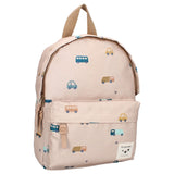 Sac à dos enfant Sweet Cuddles - Voitures beige