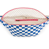 Sac banana Damier Bleu - Rose In April