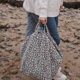 Sac Cabas Elisa Graou Beige - Rose il April