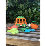 Set 6 pcs jardin & plage avec voiture