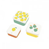 Set de 3 lunch box les citrons - Maison petit jour