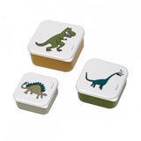 Set de 3 lunch box - Les dinosaures