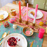 Bougeoir métal doré