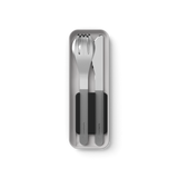 Les couverts nomades en acier inoxydable