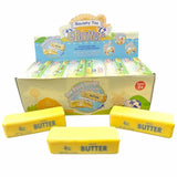 Squishy Slow Rise Butter 13cm Wax Crack jaune