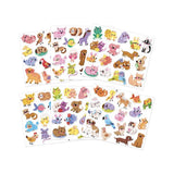 100 stickers - Animaux de compagnie