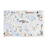 Tapis avec circuit vallée blanche - Cross roads