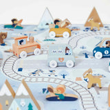 Tapis avec circuit vallée blanche - Cross roads