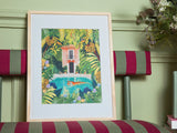 Coffret peinture au numéro - Petit Pinceau - Tiger Relaxing In My Pool