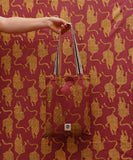 Nappe - Tiger Single Throw in Tote Bag