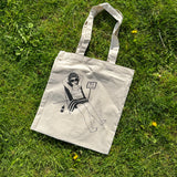 Tote bag Don't talk to me