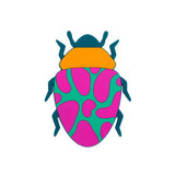 Dessous-de-plat The Beetles orange