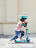 Trottinette 3 roues Mini Micro Deluxe - Aqua LED
