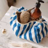 Trousse de toilette Vic Rayures éponge - Rose In April