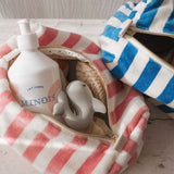 Trousse de toilette Vic Rayures éponge - Rose In April